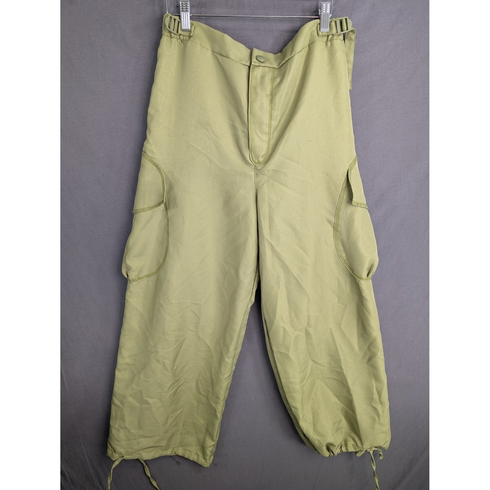 Disney Kim Possible Olive Green Cargo Pants Cosplay Costume Women Size Medium